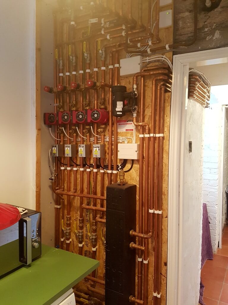 commercial gas installation